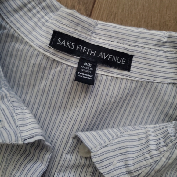 Striped cold shoulder shirt - Picture 2 of 4